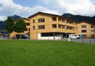 Ansicht der fertigen Fassade