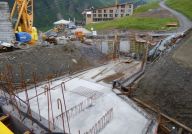 Foto vom Tunnel zu den Hotels